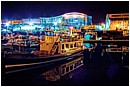 Barbican Fishquay by Night - fishquay-boats-by-night.jpg click to see this fine art photo at larger size