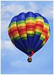 Rainbow Hot Air Balloon - rainbow-coloured-hotair-balloon.jpg click to see this fine art photo at larger size