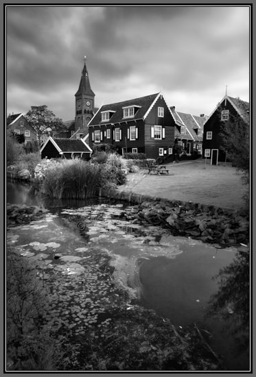 lily-canal-village-bw.jpg Lily Canal, Marken