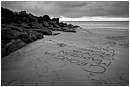 Found Sand Writing - found-sand-writing.jpg click to see this fine art photo at larger size
