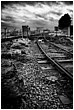 A thumbnail of one of the Urban Ugliness series called "Fuel Terminal Railway"