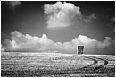 Haystack And Tracks - haystack-and-tracks.jpg click to see this fine art photo at larger size